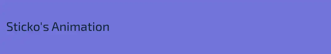 Sticko's Animation